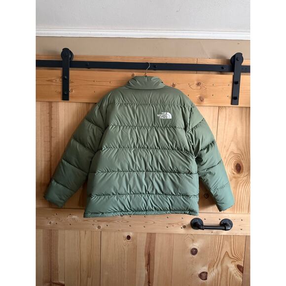The North Face NWT Men’s Frost Fall Puffer Jacket Coat Bark Mist Green Size XL - Picture 2 of 4